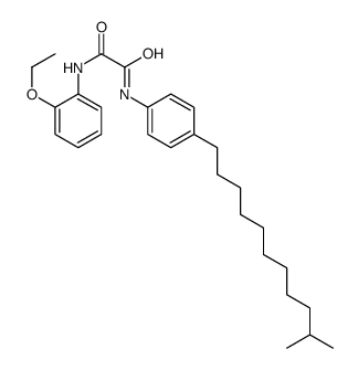 N-(2-乙氧基苯基)-N’-(4-异十二烷基苯基)-乙二胺结构式