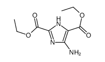 diethyl 4-amino-1H-imidazole-2,5-dicarboxylate Structure