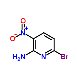 2-氨基-3-硝基-6-溴吡啶结构式
