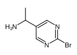 5-Pyrimidinemethanamine, 2-bromo--alpha--methyl- (9CI) structure