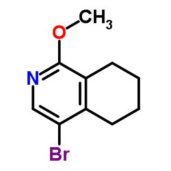 4-Bromo-1-methoxy-5,6,7,8-tetrahydroisoquinoline Structure