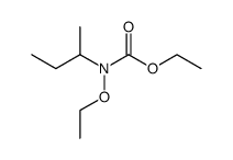 Carbamic acid,N-sec-butyl-N-ethoxy-,ethyl ester (1CI) Structure