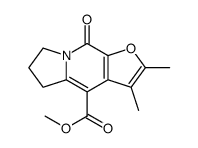 2,3-二甲基-8-氧代-5,6,7,8-四氢-1-噁-7a-氮杂茚烯-4-羧酸甲酯结构式