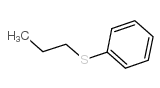 Benzene, (propylthio)- Structure