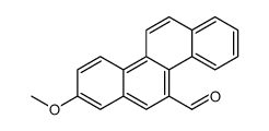 8-methoxychrysene-5-carbaldehyde结构式