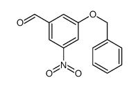 3-nitro-5-phenylmethoxybenzaldehyde结构式