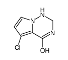 5-氯-吡咯并[2,1-f][1,2,4]噻嗪-4(1H)-酮结构式