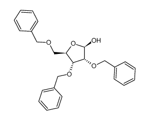 2,3,5-三-O-苄基-bD-呋喃核糖结构式