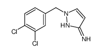 1-(3,4-Dichlorobenzyl)-1H-pyrazol-3-amine Structure