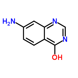 7-Amino-4-quinazolinol Structure