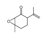 6-methyl-3-prop-1-en-2-yl-7-oxabicyclo[4.1.0]heptan-2-one Structure