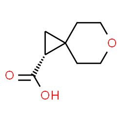 (1R)-6-Oxaspiro[2.5]octane-1-carboxylic acid Structure