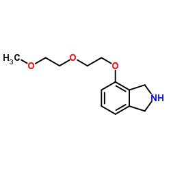 4-[2-(2-Methoxyethoxy)ethoxy]isoindoline Structure