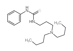 1-[3-(dibutylamino)propyl]-3-phenyl-thiourea结构式