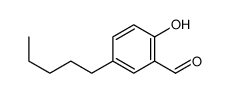2-hydroxy-5-pentylbenzaldehyde结构式
