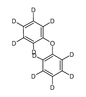二苯醚-D10结构式