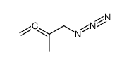 4-azido-3-methylbuta-1,2-diene结构式