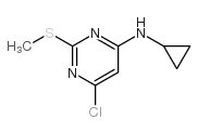 6-氯-4-(N-环丙基氨基)-2-(甲硫基)嘧啶图片