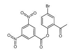 5'-bromo-2'-(3,5-dinitrobenzoyloxy)acetophenone Structure