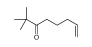 2,2-dimethyloct-7-en-3-one Structure