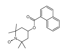 4-(1-naphthoyloxy)-2,2,6,6-tetramethylpiperidine-1-oxyl Structure
