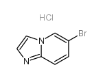 6-溴咪唑并[1,2-a]吡啶盐酸盐结构式