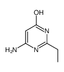 6-amino-2-ethyl-1H-pyrimidin-4-one结构式