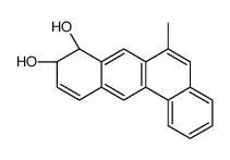 (8S,9S)-6-methyl-8,9-dihydrobenzo[a]anthracene-8,9-diol结构式