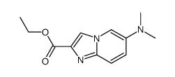 ethyl 6-dimethylaminoimidazo[1,2-a]pyridine-2-carboxylate Structure