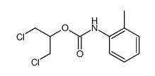 o-tolyl-carbamic acid-(β,β'-dichloro-isopropyl ester) Structure