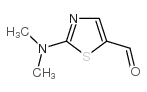 2-二甲胺基噻唑-5-甲醛结构式