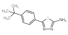 2-氨基-5-(4-叔丁基苯基)-1,3,4-噻二唑图片