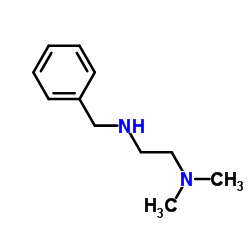 N′-苄基-N,N-二甲基乙二胺结构式