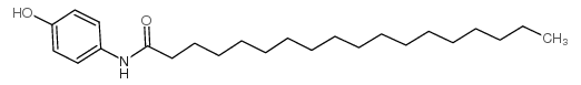 N-(4-羟基苯基)硬脂酰胺结构式