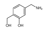 5-(aminomethyl)-2-(hydroxymethyl)phenol结构式