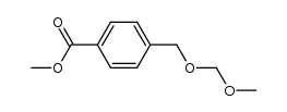 methyl 4-[(methoxymethoxy)methyl]benzoate结构式