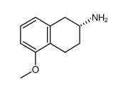 (R)-5-甲氧基-2-氨基四氢萘结构式