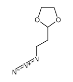 2-(2-Azidoethyl)-1,3-dioxolane Structure