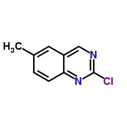 2-氯-6-甲基喹唑啉结构式