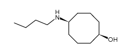 5-(N-butylamino)cyclooctanol结构式