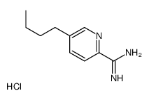 5-丁基吡啶甲酰胺盐酸盐结构式