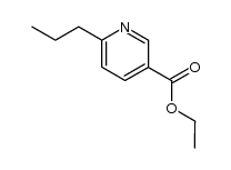 Ethyl 6-propylnicotinate结构式