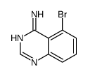 5-溴喹唑啉-4-胺结构式