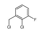 2-chloro-1-(chloromethyl)-3-fluorobenzene Structure
