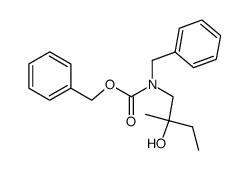 benzyl benzyl(2-hydroxy-2-methylbutyl)carbamate结构式