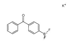 potassium (4-benzoylphenyl)trifluoroboranuide Structure