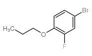 4-溴-2-氟-1-正丙氧基苯结构式