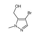 (4-bromo-1-Methyl-1H-pyrazol-5-yl)Methanol Structure