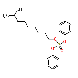 联苯基8-甲基-1-壬醇磷酸酯-d7结构式