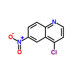 4-氯-6-硝基喹啉结构式